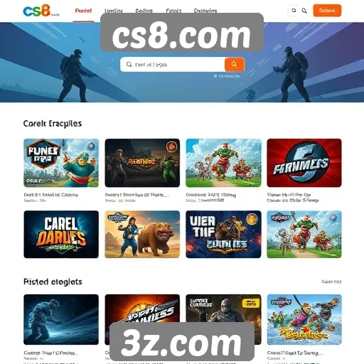 Análise das principais funcionalidades do cs8.com